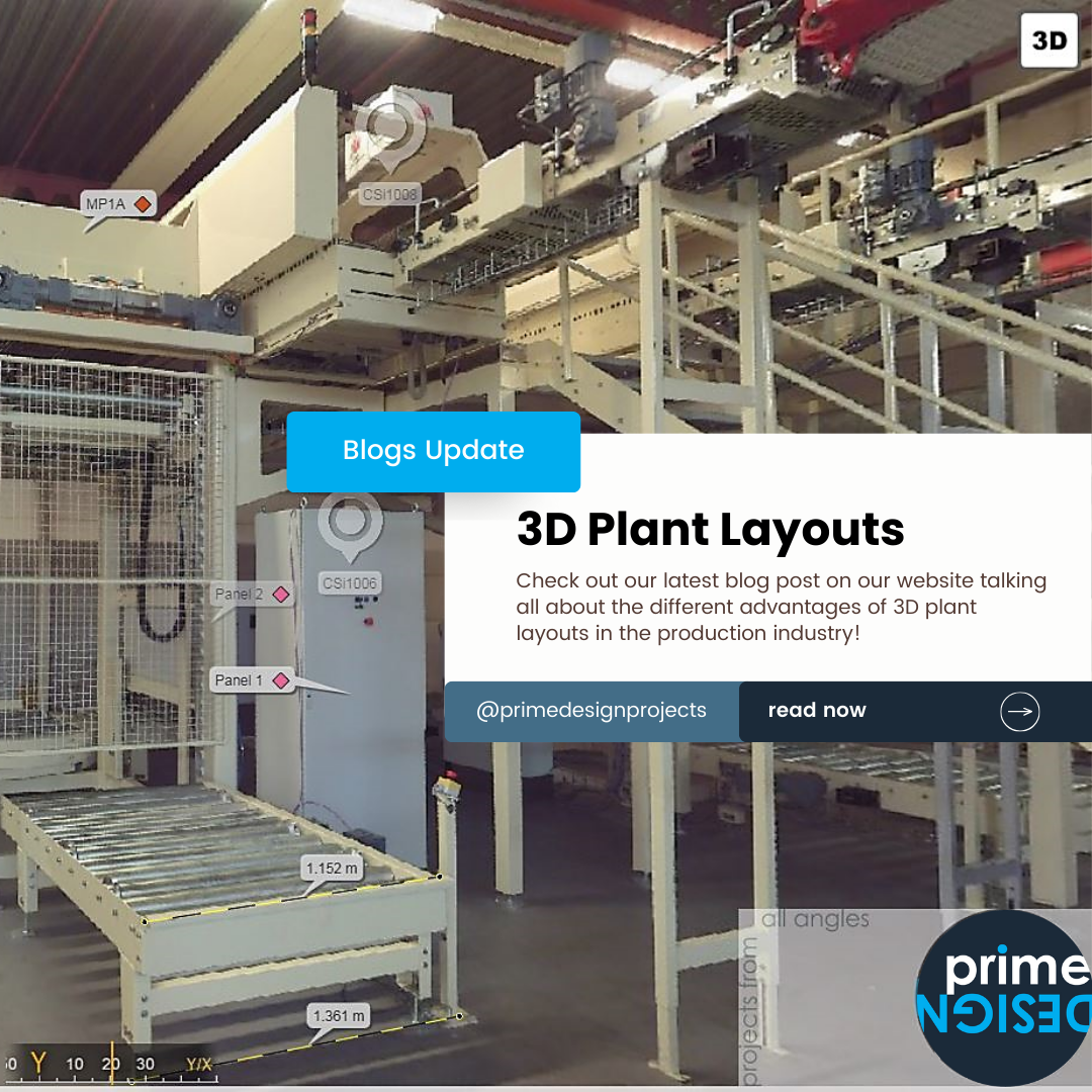 The Advantages of 3D Plant Layouts in the Production Industry